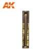 AK Interactive AK9103 BRASS PIPES 0.4MM Ø. 5 UNITS. 